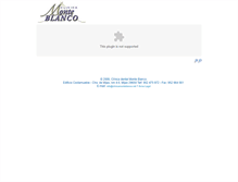 Tablet Screenshot of clinicamonteblanco.net